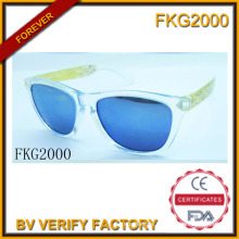 Trans Green Frame Sunglasses for Kids (FKG2000)